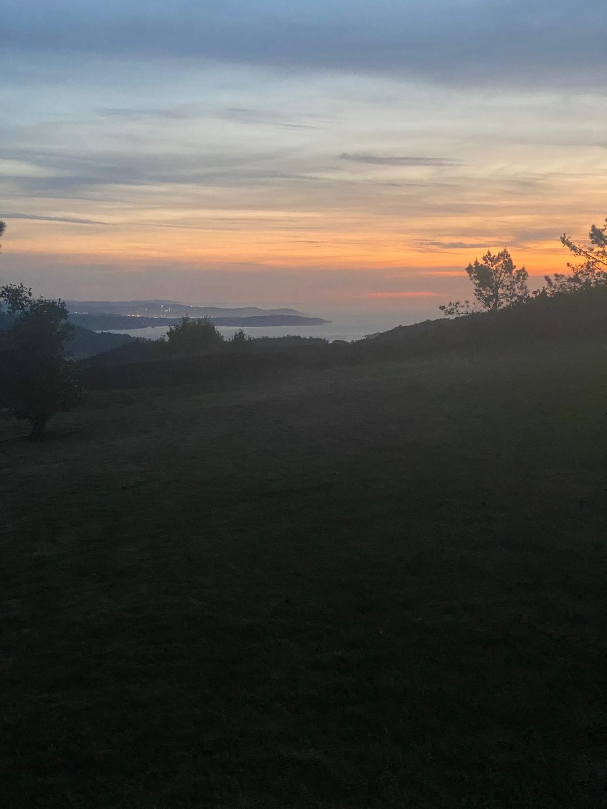 Atardecer desde la casa